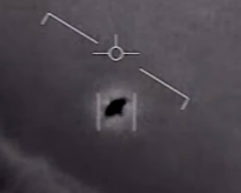 Image of UFO from Navy